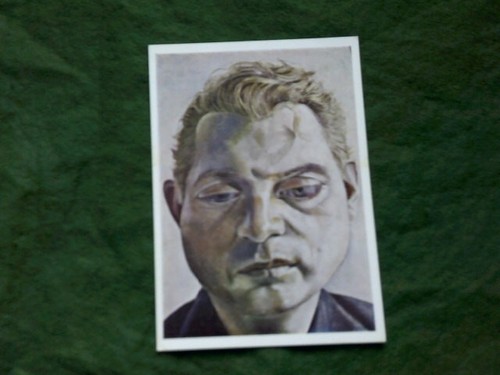 Art card lucian freud portrait - lucian,