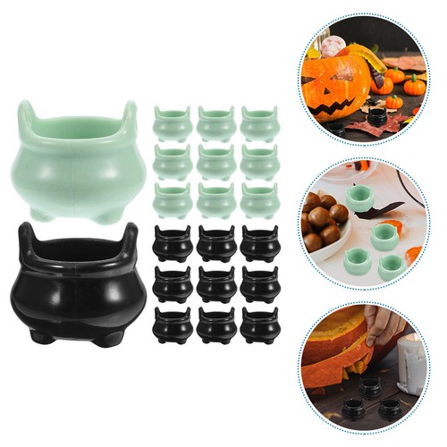 20pcs mini plastic cauldron - mini,