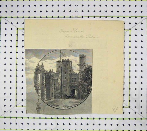 Original old antique print - original,