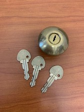 Ingersoll Replacment Rim Cylinder Brass with 3 keys For SC71 Rim Lock