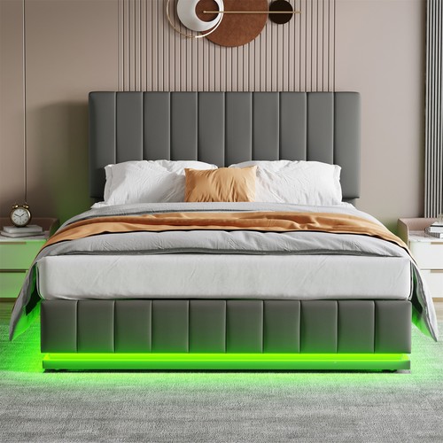 4ft6 double bed upholstered - 4ft6,