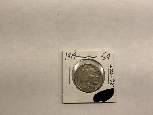 1919 buffalo nickel - nickel, key