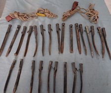 Vintage Samson Tent Pegs X 25