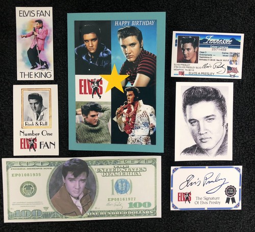 Elvis presley birthday card - elvis,
