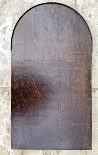 Antique solid oak shove - solid,
