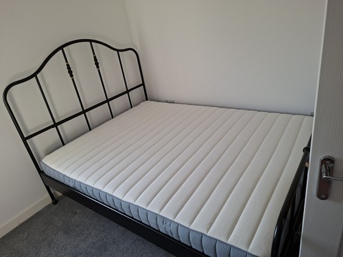 Ikea black metal king - ikea,