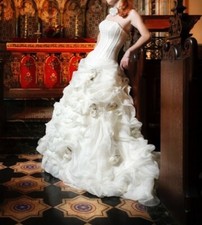 Ian Stuart Palmarosa Wedding Dress, Ivory, Size 8,  Liverpool £500 ono