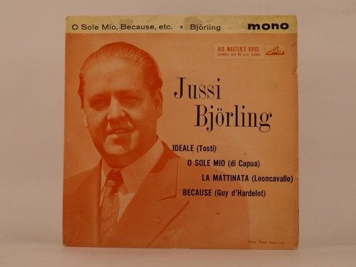 Jussi bjorling o sole - bjorling,
