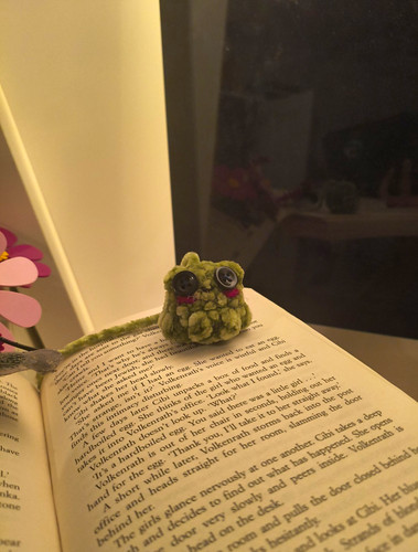 Mini green frog soft toy - frog,