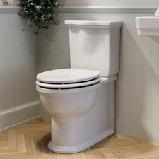 Close Coupled Rimless Toilet