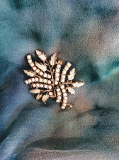 Vintage Brooch Floral Bouquet