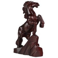  Wooden Horse Figurine Statue
