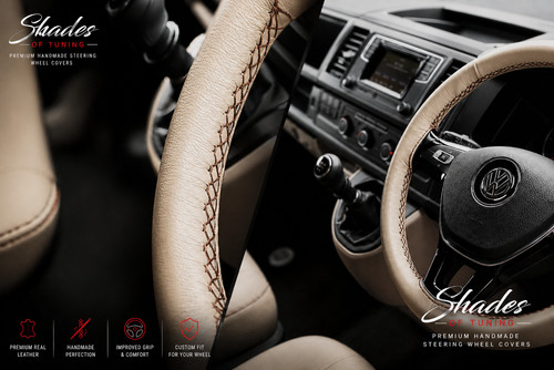 Leather steering wheel - steering, cover