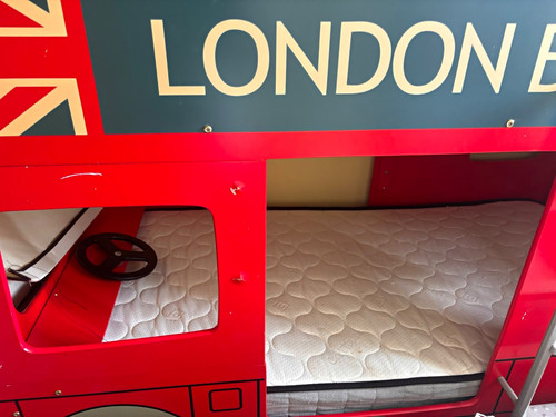 London bus wooden children - bus, children’s