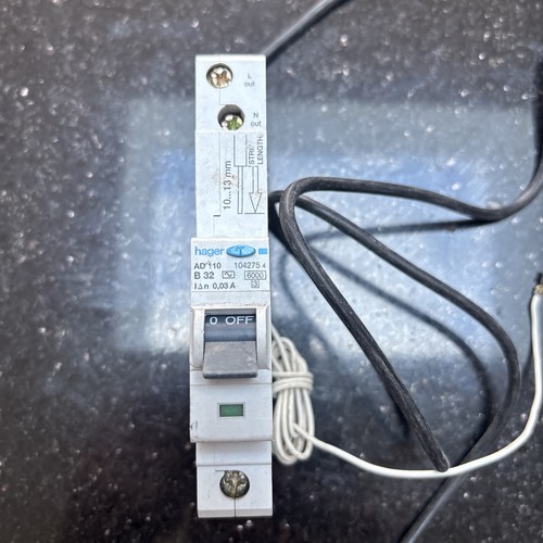 Hager ad110 amp - 32,