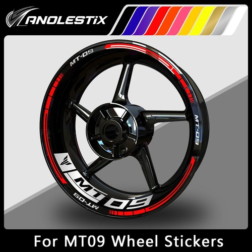 Motorcycle rim decals - motorcycle,