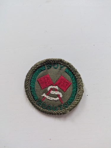 Boy scout signaler white - boy,