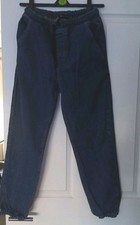 Women's Baggy Cuffed Jeans