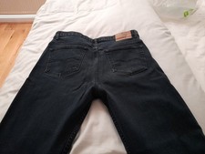 Mens Dk Blue Denim Jeans M&S