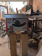 Axminster Table Saw TS200 with RH extension 
