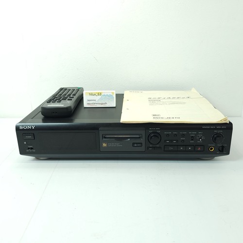 Junk sony mds je510 - sony, mds-je510