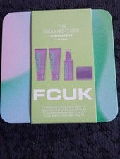 Fcuk The Indulgent One Body care Tin Gift Set  New