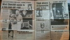 DAILY SKETCH1965 NEWSPAPER