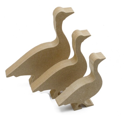 Freestanding goose craft shape - freestanding,