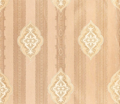 Natural stripped damask motife - stripped,
