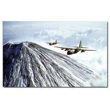 Two hercules aircraft - two, in
