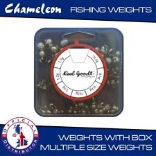 Fishing Weights Dispenser Box 7 Way Split Shot Fishing Soft Carp Tackle
