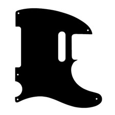 Pickguard  Telecaster Tele 5Hole 1 Ply High Quality made in Japan Black or White