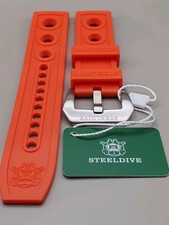 Steeldive ORANGE 22mm Auto