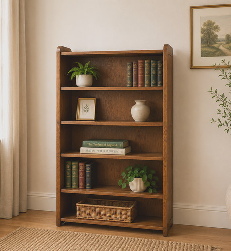 Treske vintage open bookcase - treske,