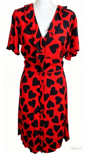 New oasis heart print tea - oasis,