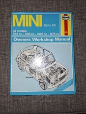 Haynes Workshop Manual.  Mini