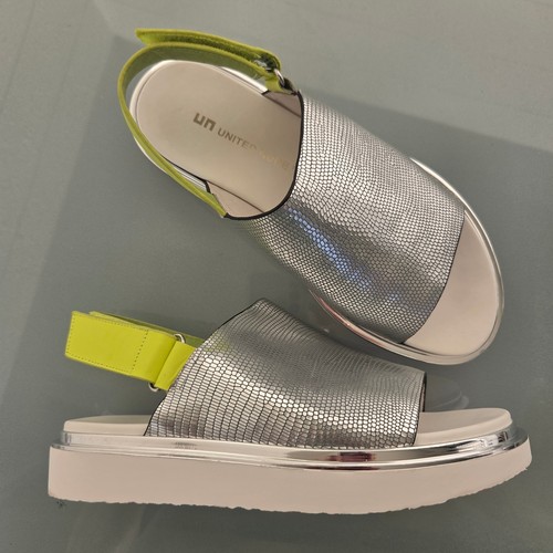 United nude rico sandal silver - nude,