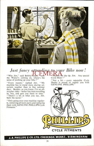 Phillips cycle fitments - phillips,