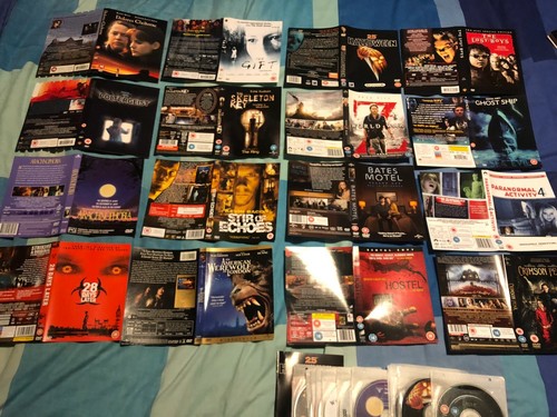 17x horror dvd - bundle, bates