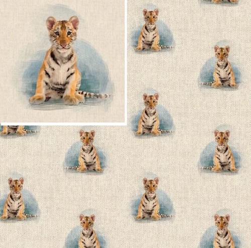 Tiger cub bag cushion - 3, bag/cushion