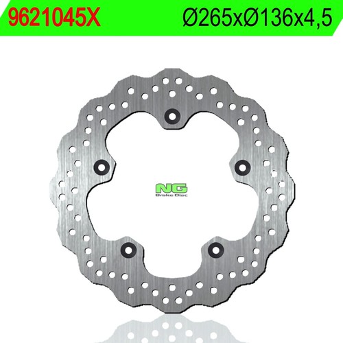 9621045x brake disc rear - brake,