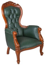 Chesterfield Armchair Mahogany