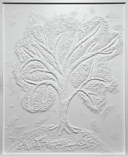 Hand made plaster wall art