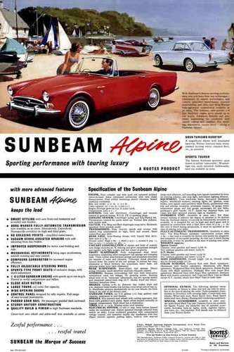 Sunbeam alpine - alpine,