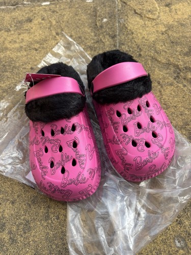 Barbie girls faux fur lined - barbie,