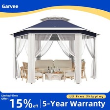 Hexagonal Pop Up Gazebo 13x13