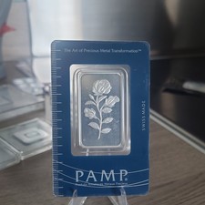 20 Gram Pamp .999 Silver Rosa