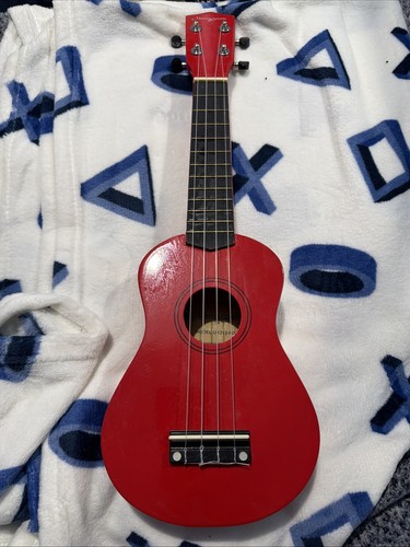 Martin smith red ukulele - red,