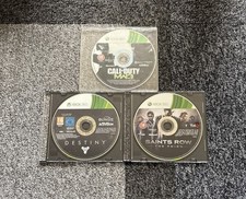 Xbox 360 Games Bundle x3 Video Games Destiny COD MW3 Saints Row the 3rd Untested