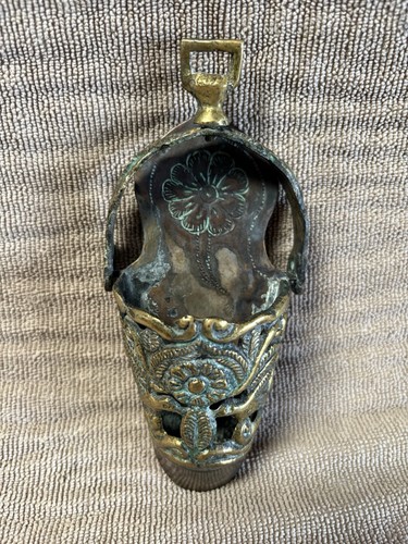 Vintage brass side saddle - vintage,